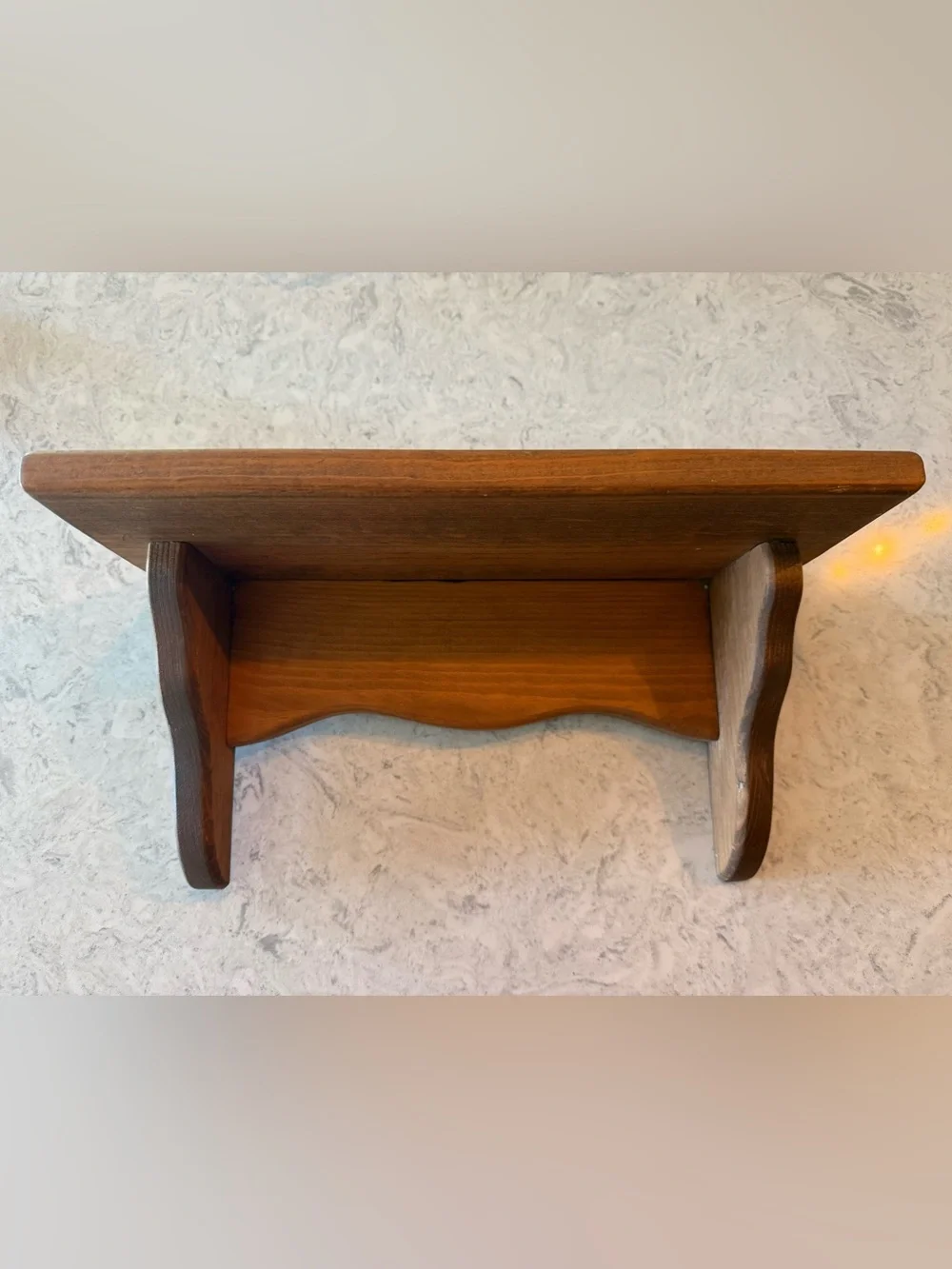 Wood shelf